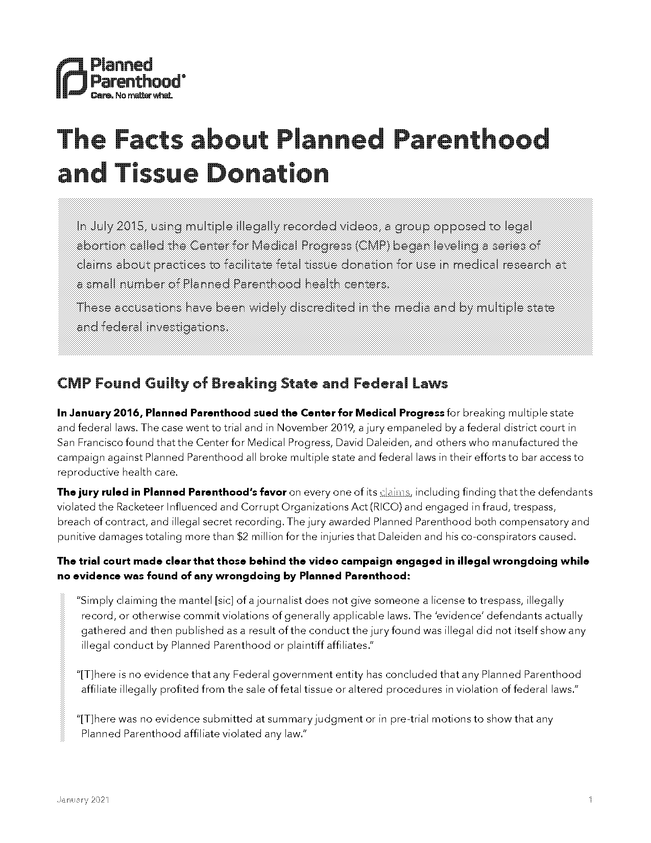 leaked planned parenthood videos