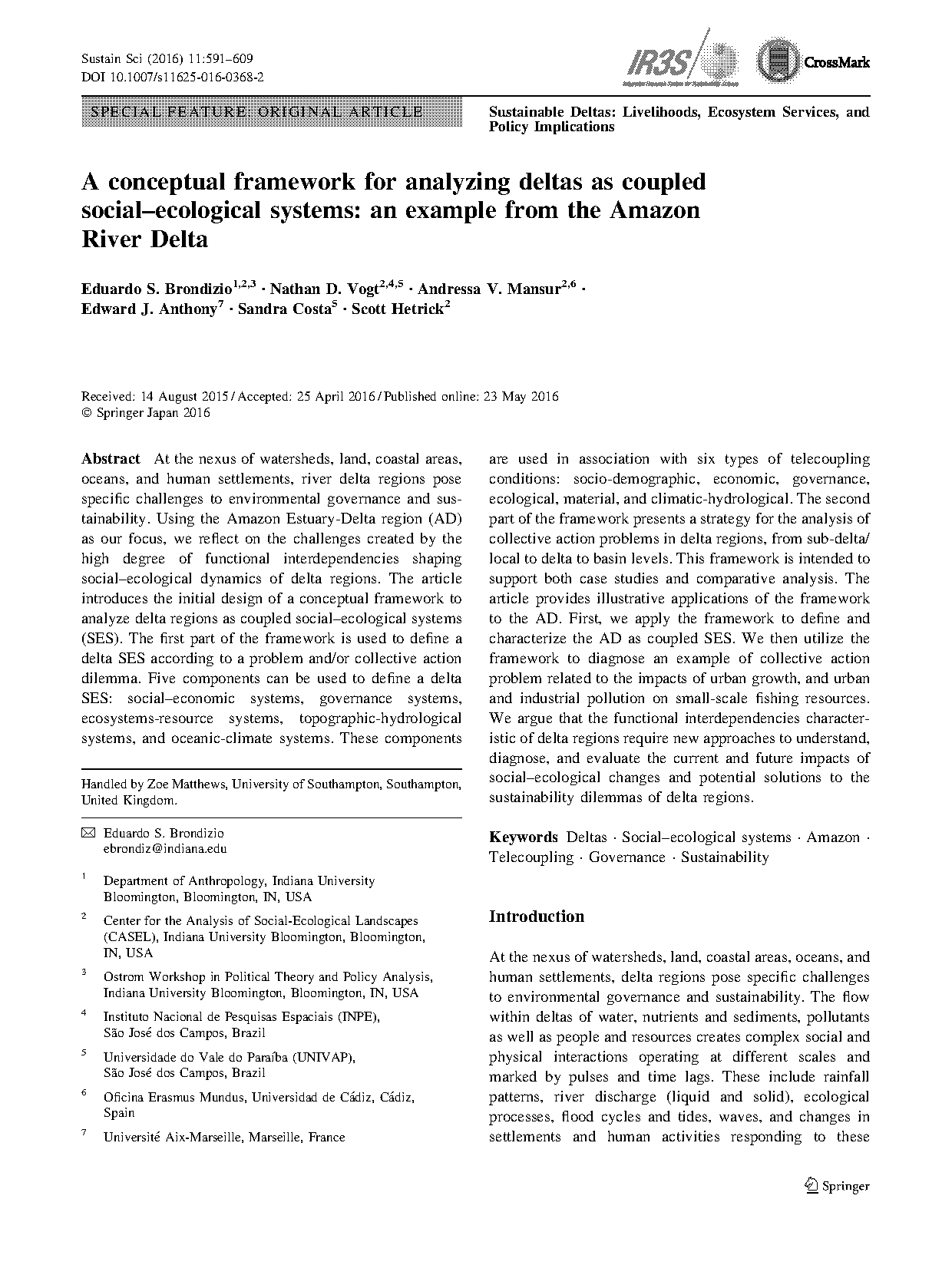 ecological systems framework examples