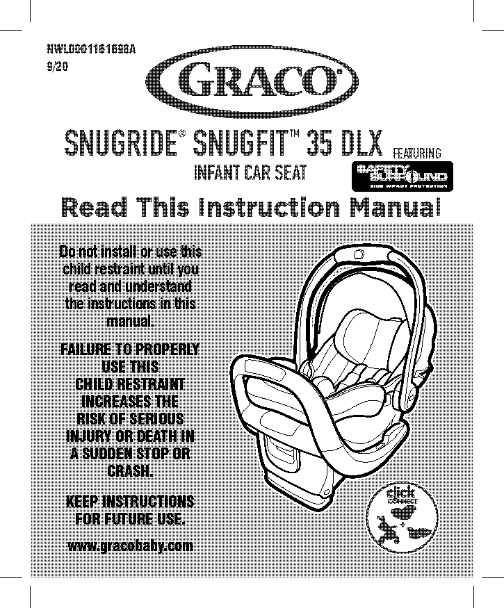 graco newborn car seat instructions