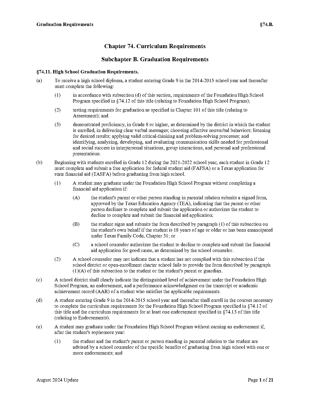 texas high school algebraic reasoning course requirements