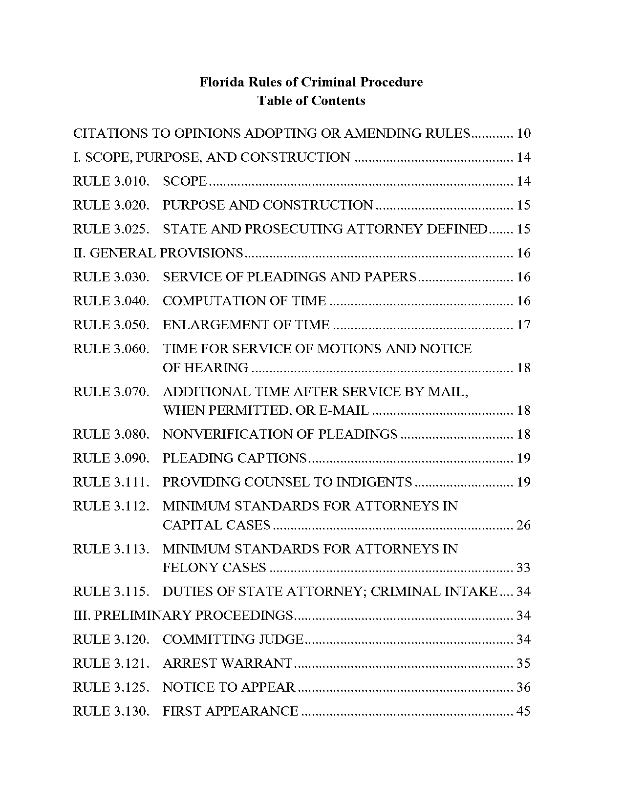 how long does a misdemeanor warrant last in florida