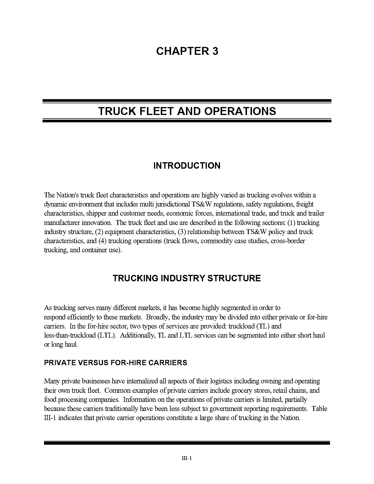 long haul trucker size guide