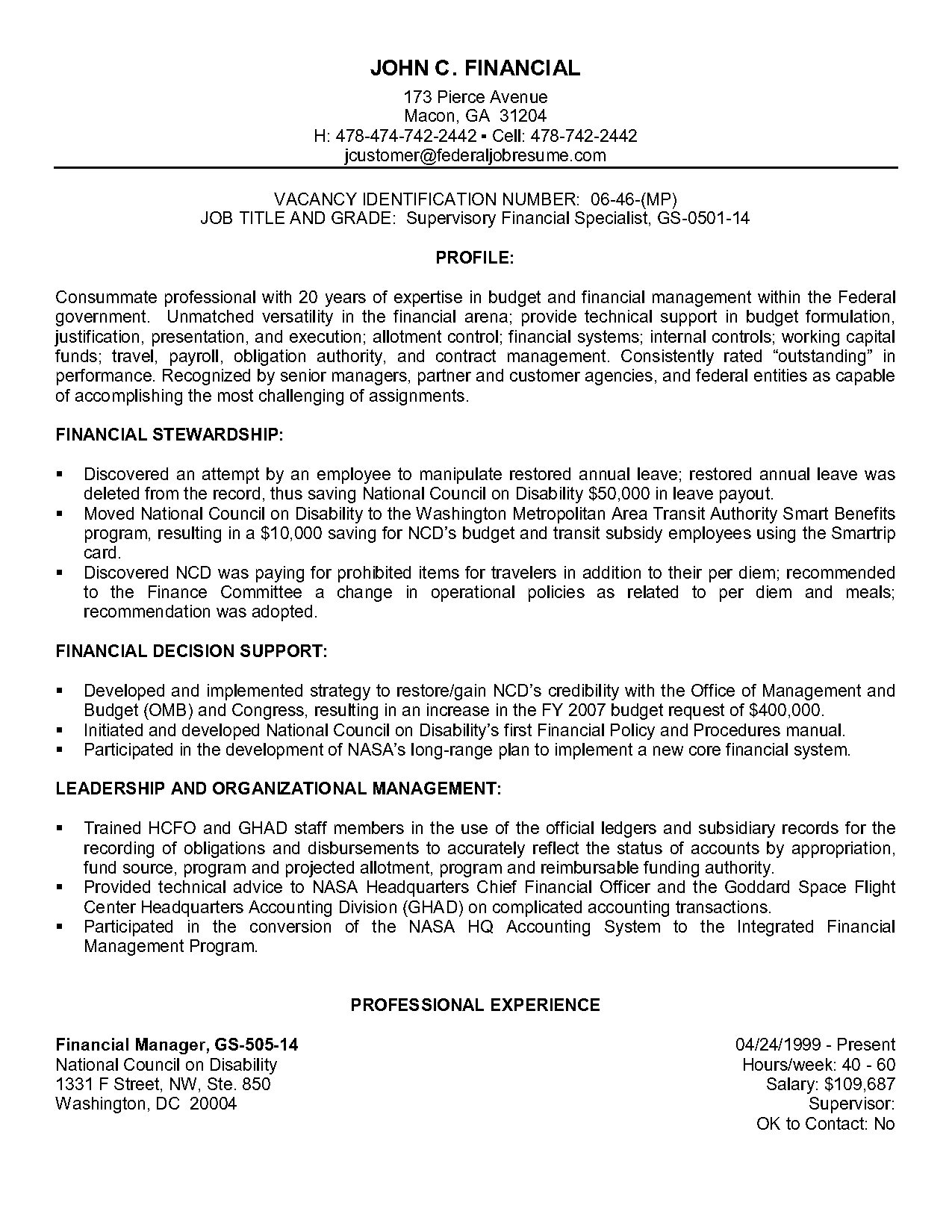 application analyst resume example