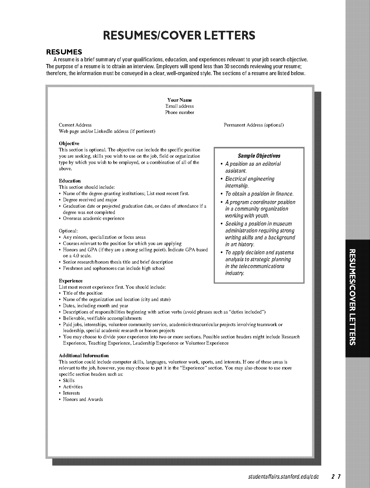 what should we write in email while sending resume