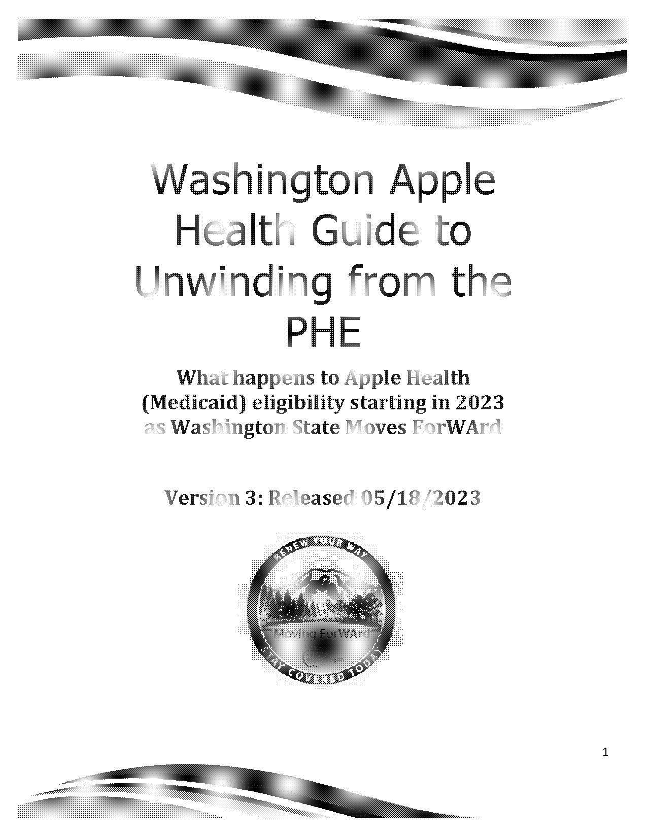 washington state notice of termination