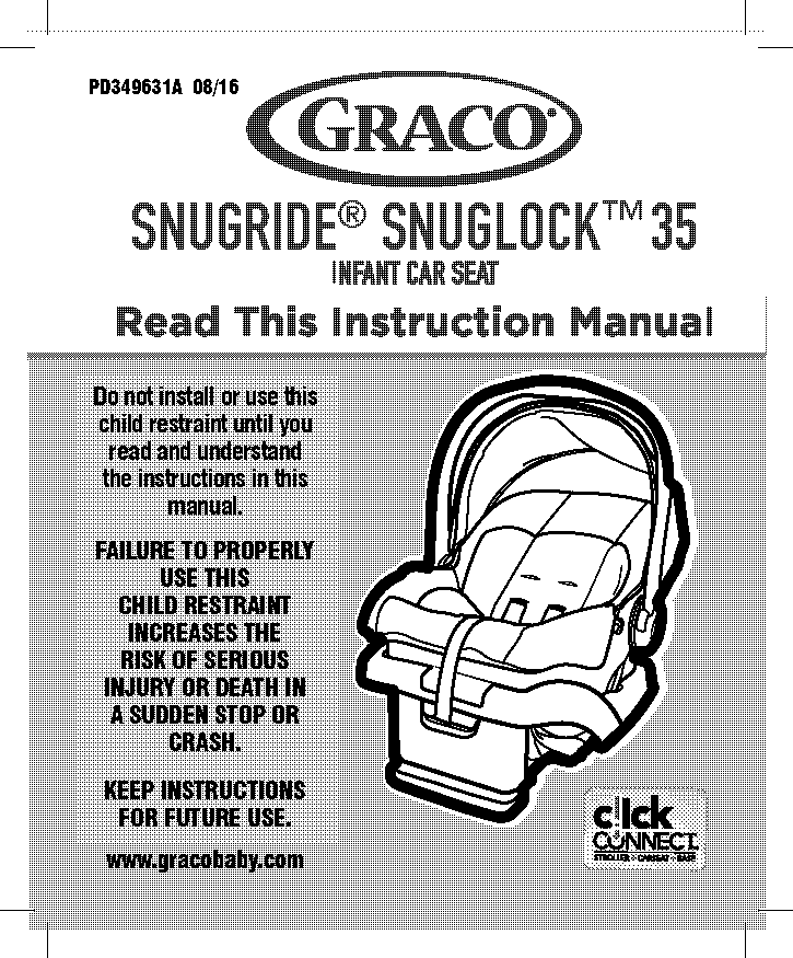 graco newborn car seat instructions