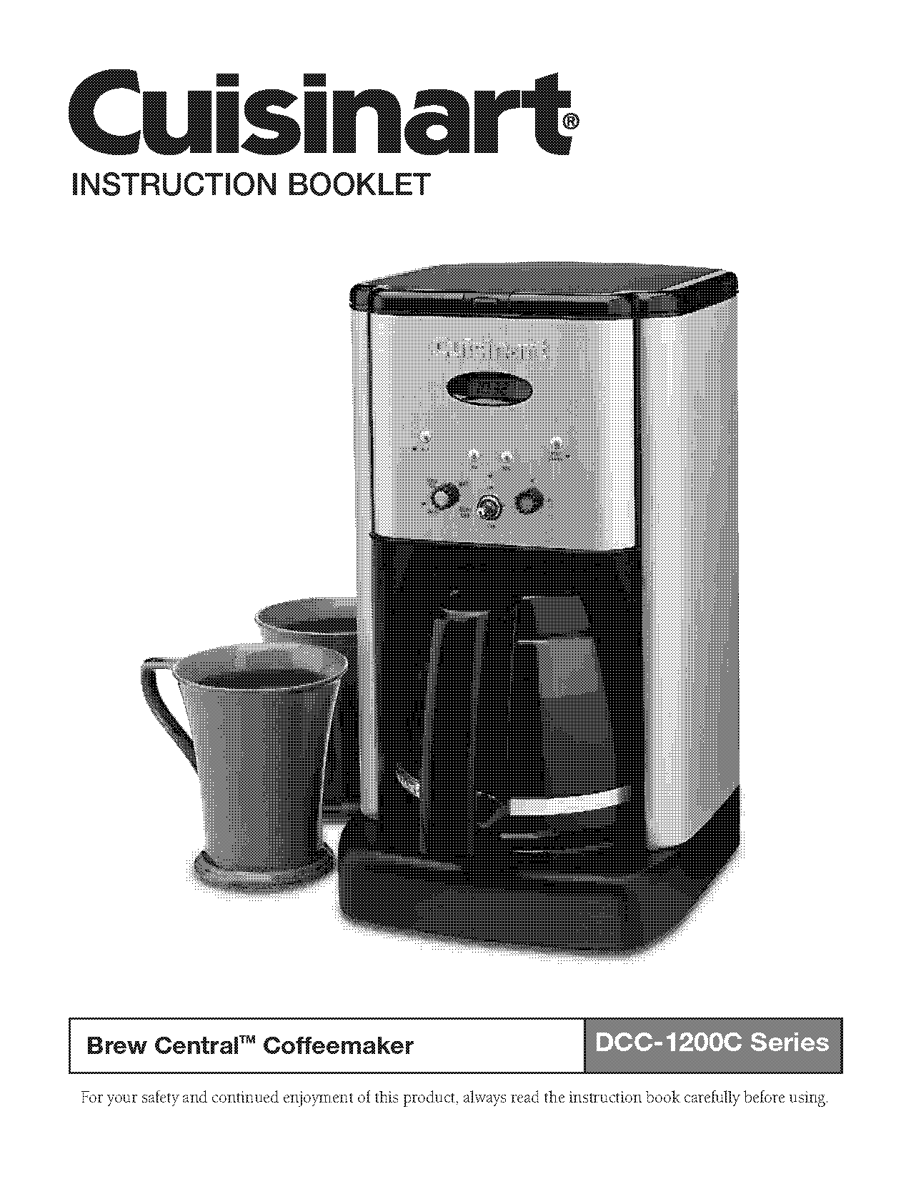 cleaning instructions cuisinart coffee maker