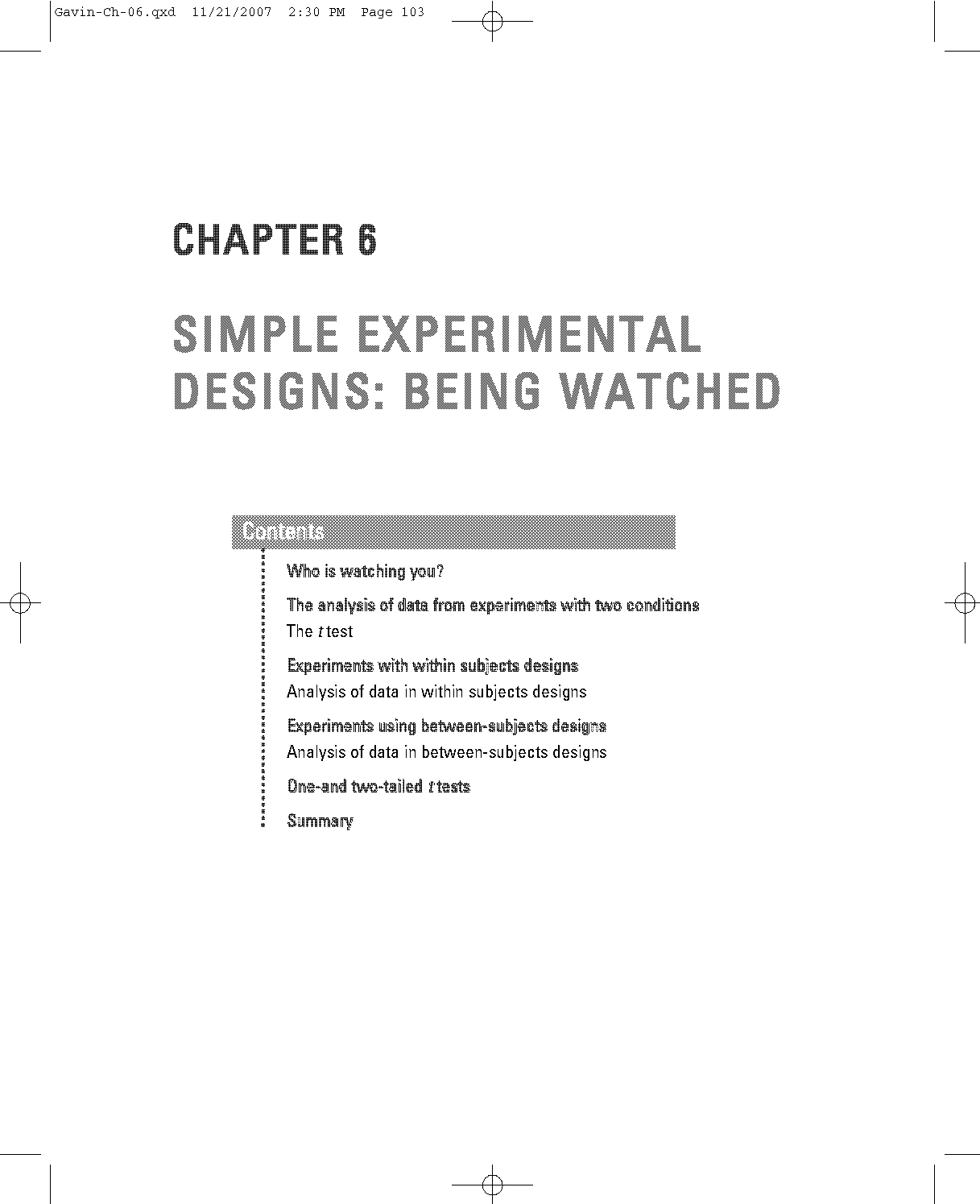 experimental design quiz pdf