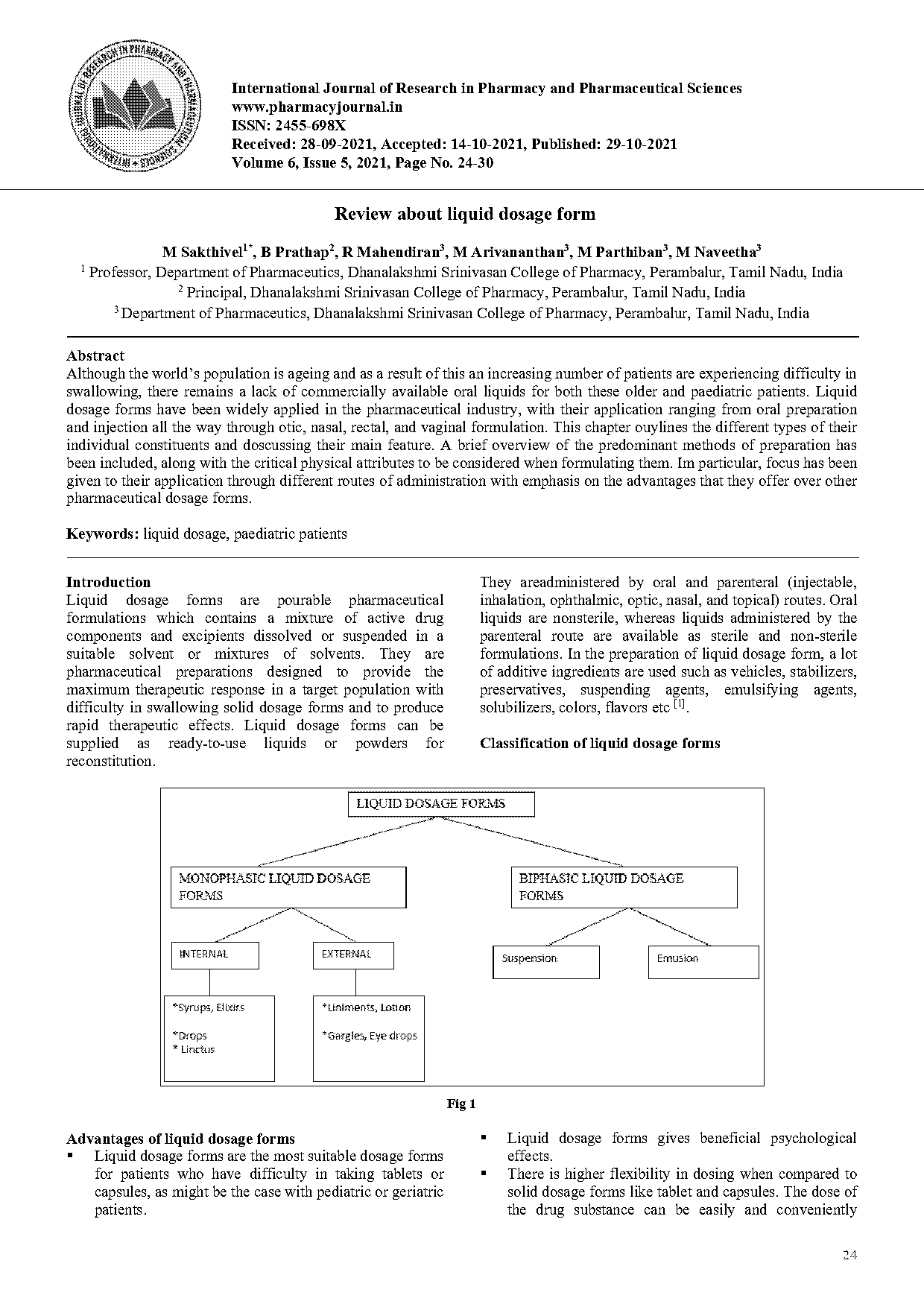 stabilizers used in liquid dosage forms