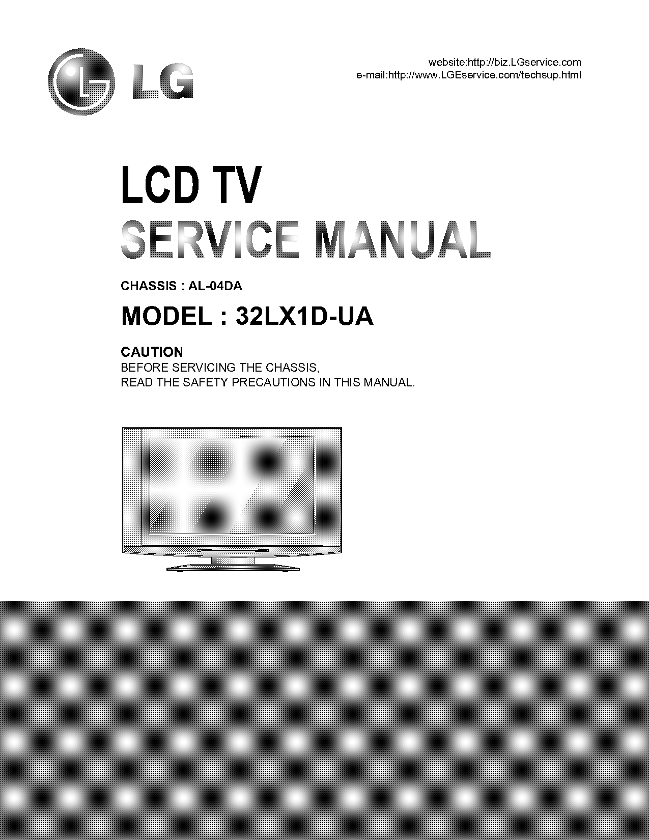 free lcd tv service manuals