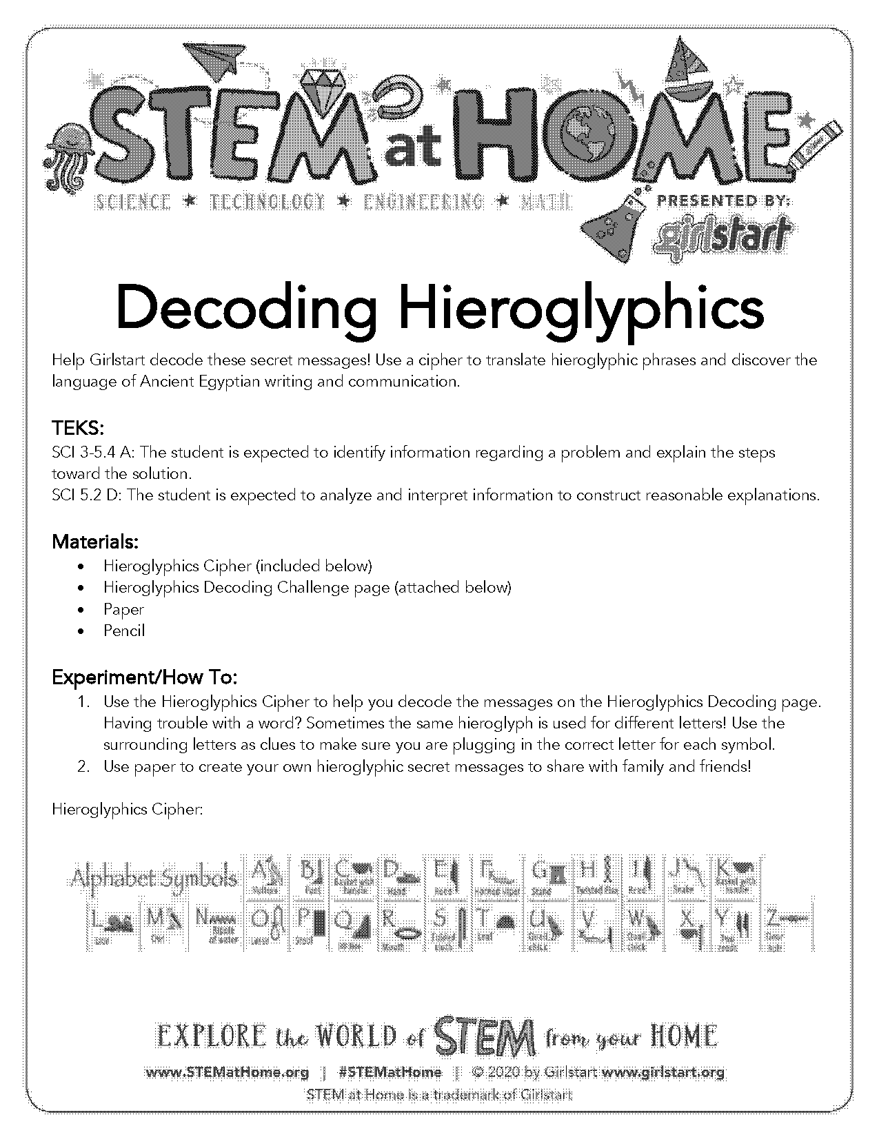 greek decoder math worksheet answer key