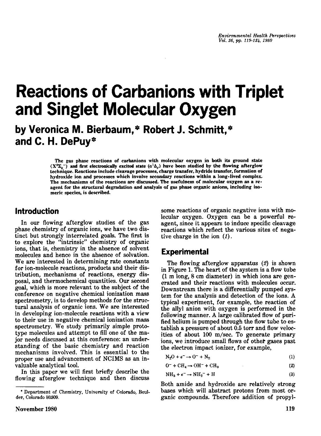 chemical and physical properties of molecular oxygen