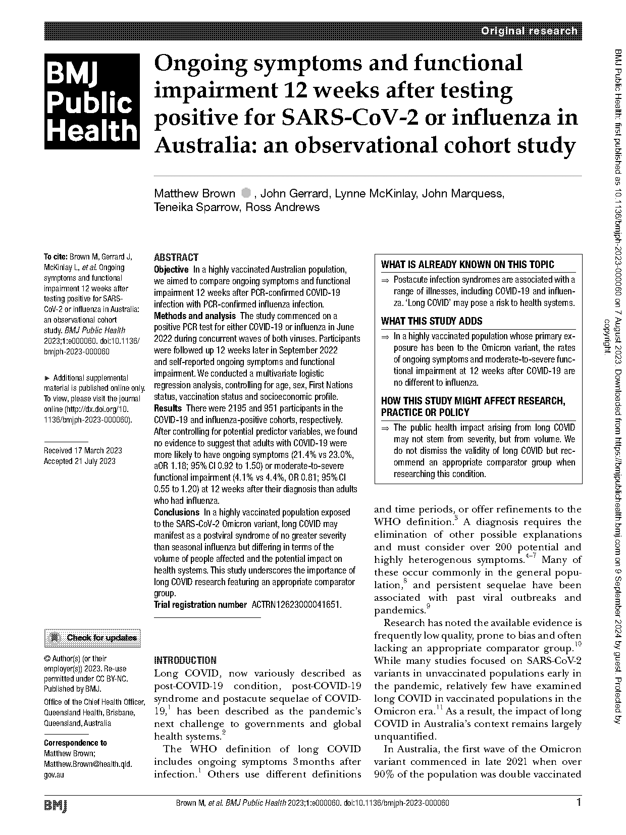 bmj case reports covid