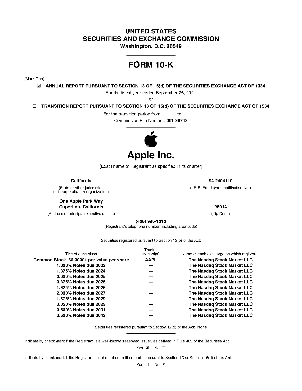 apple and texas instruments insurance