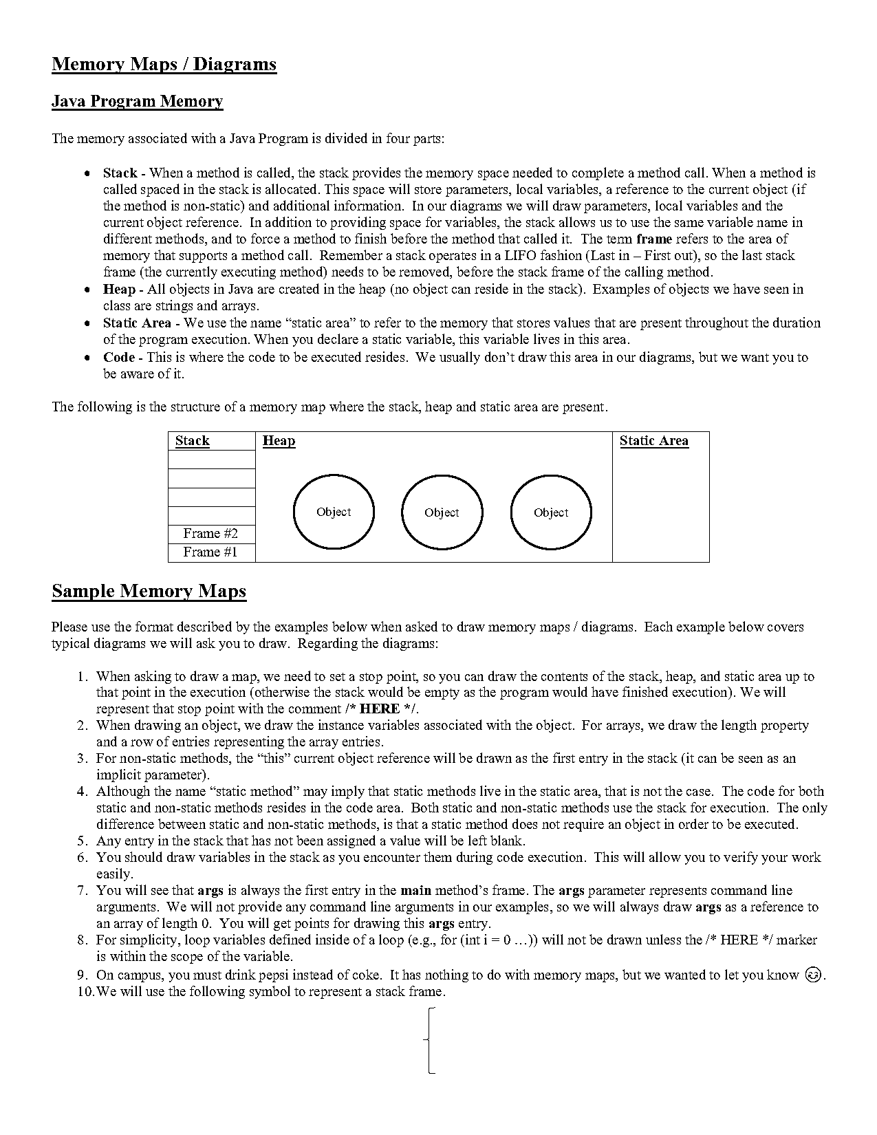 difference between class object and method in java with example