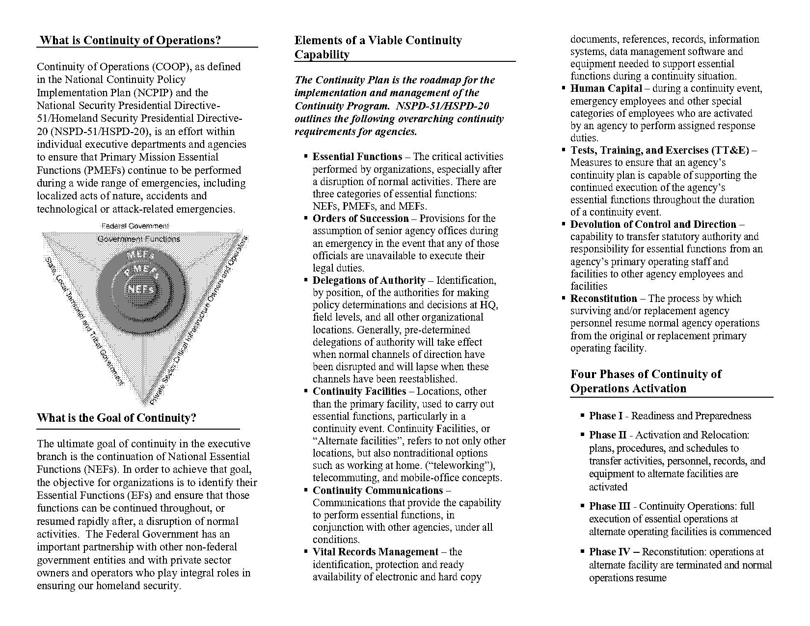 outline of statutory elements