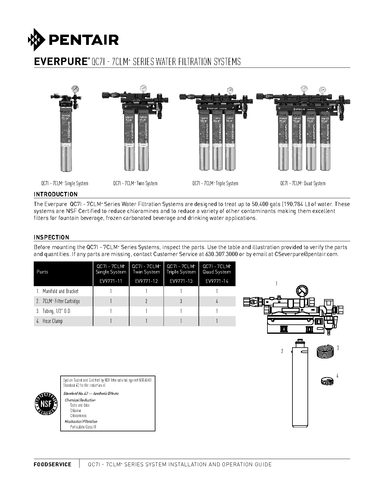 everpure water filter system manual