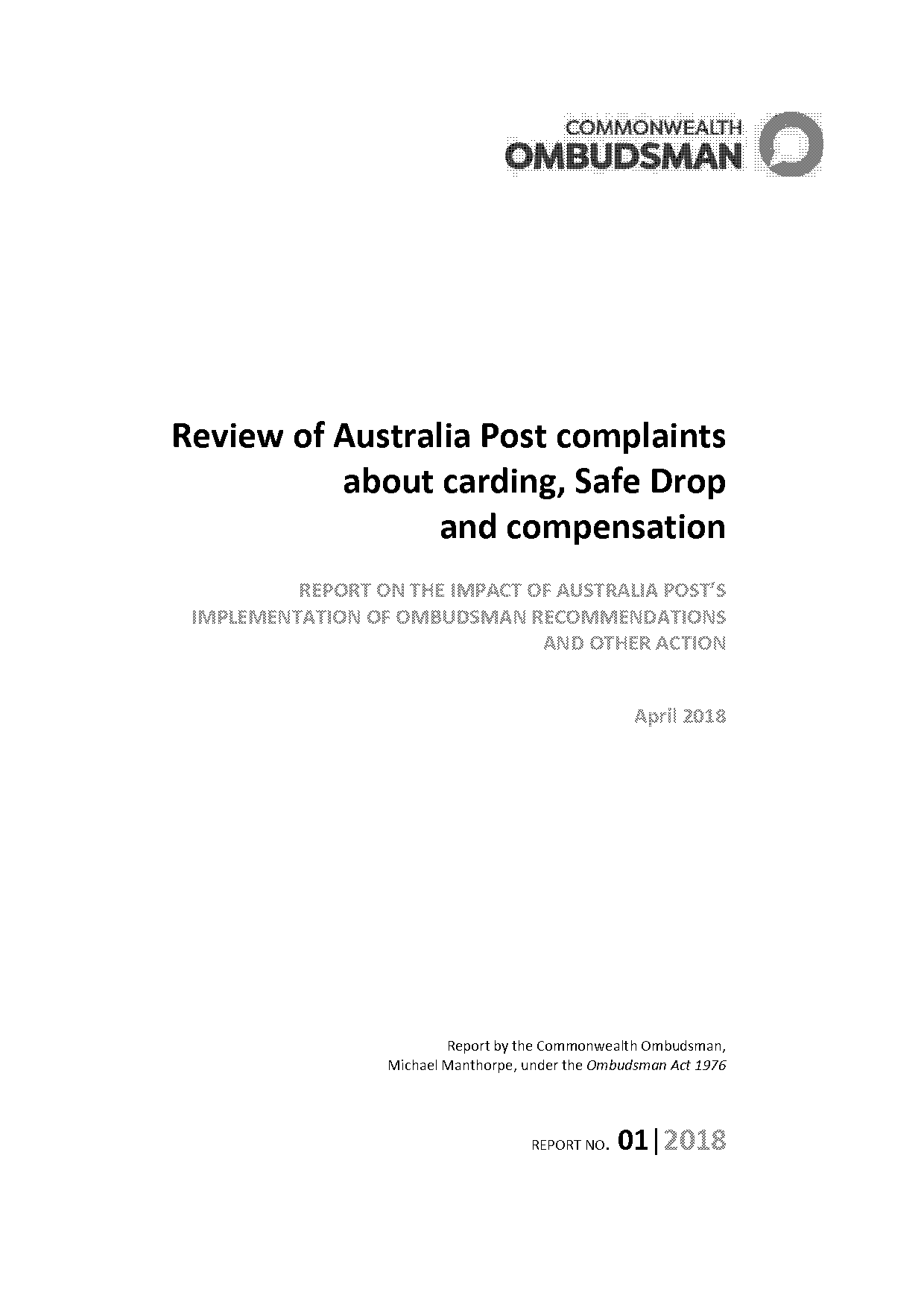 australia post complaints phone number