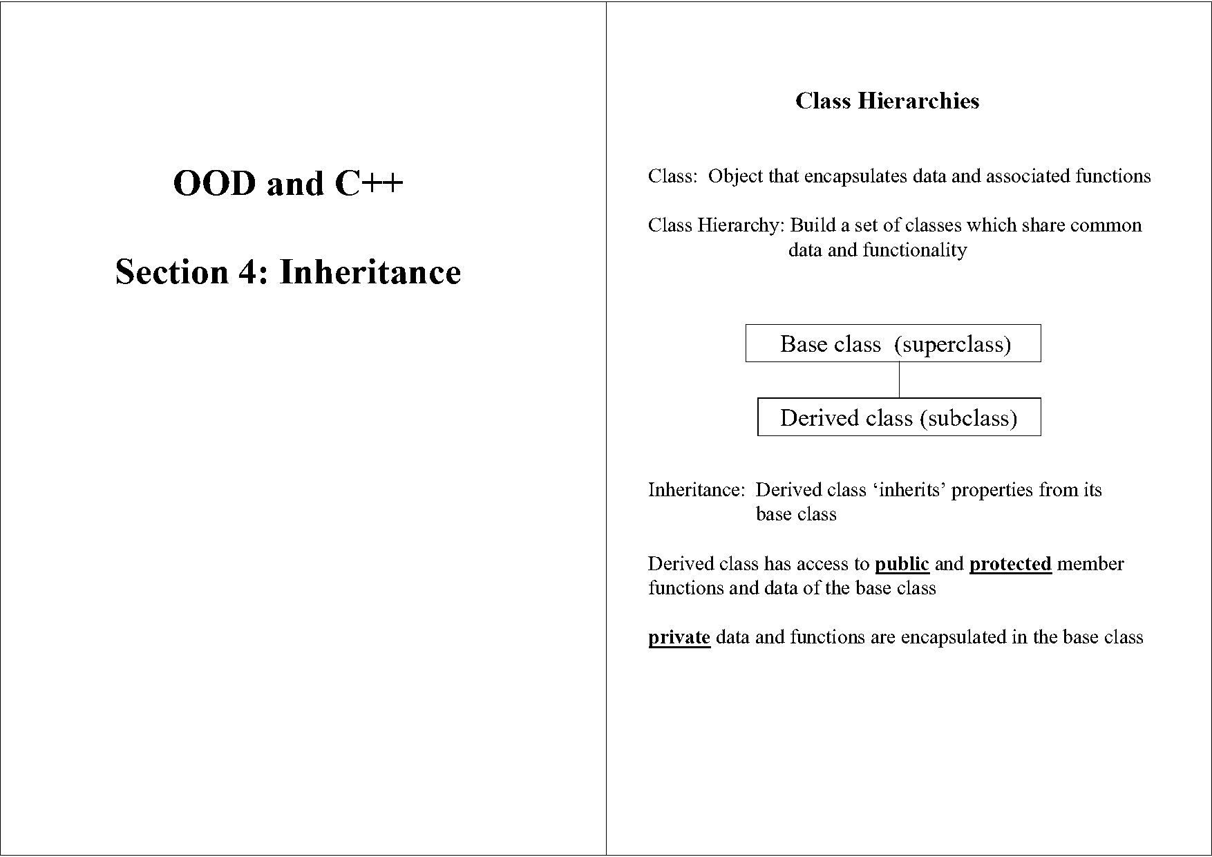 assigning base class to derived class