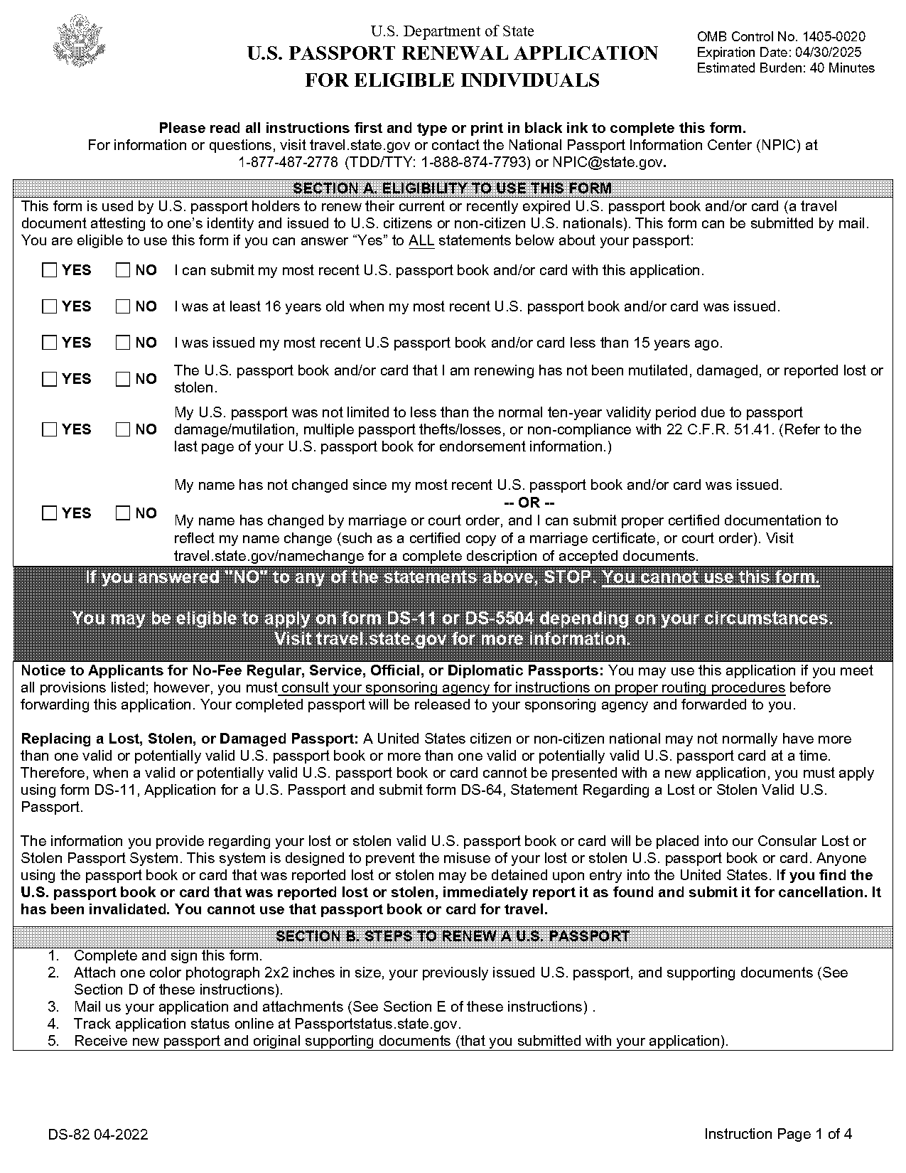 passport renewal fee in california