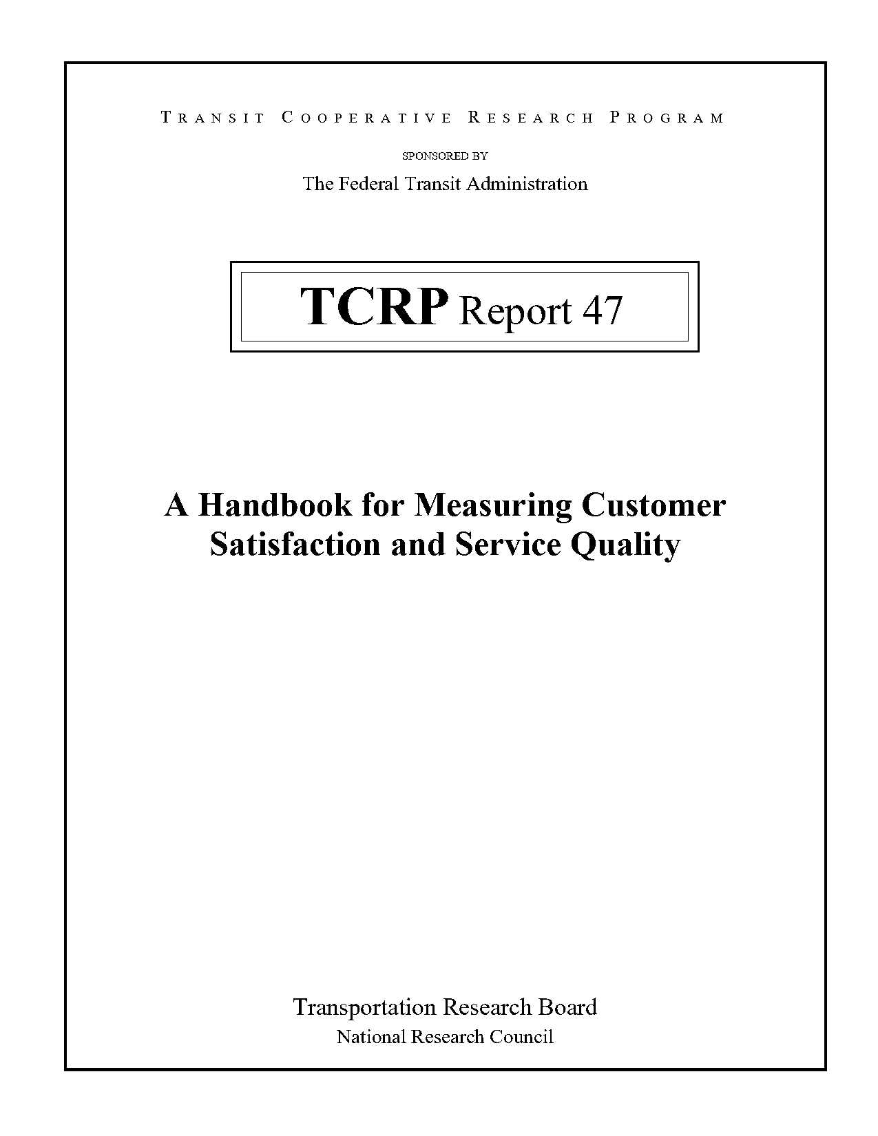 measuring customer satisfaction in service industry