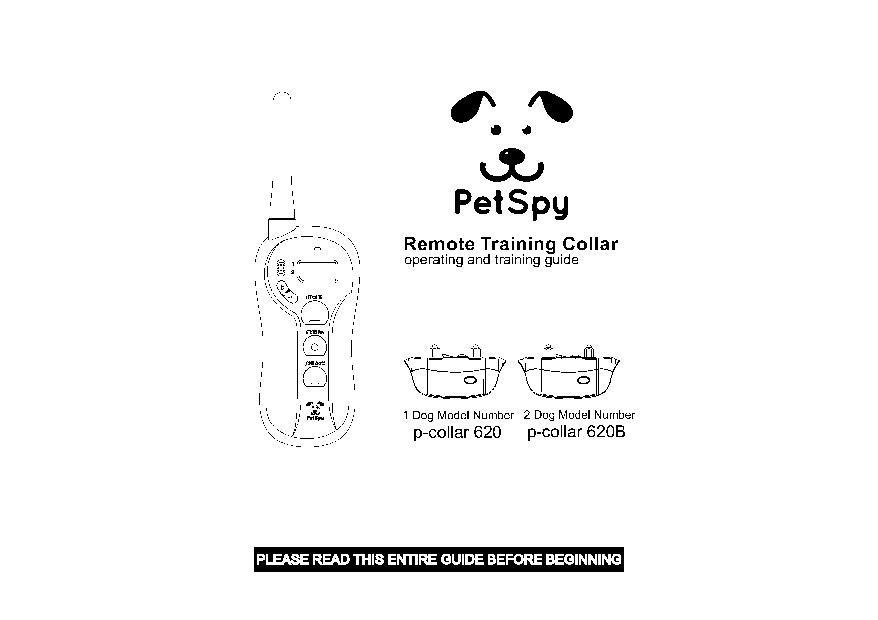 petspy dog training instructions pdf