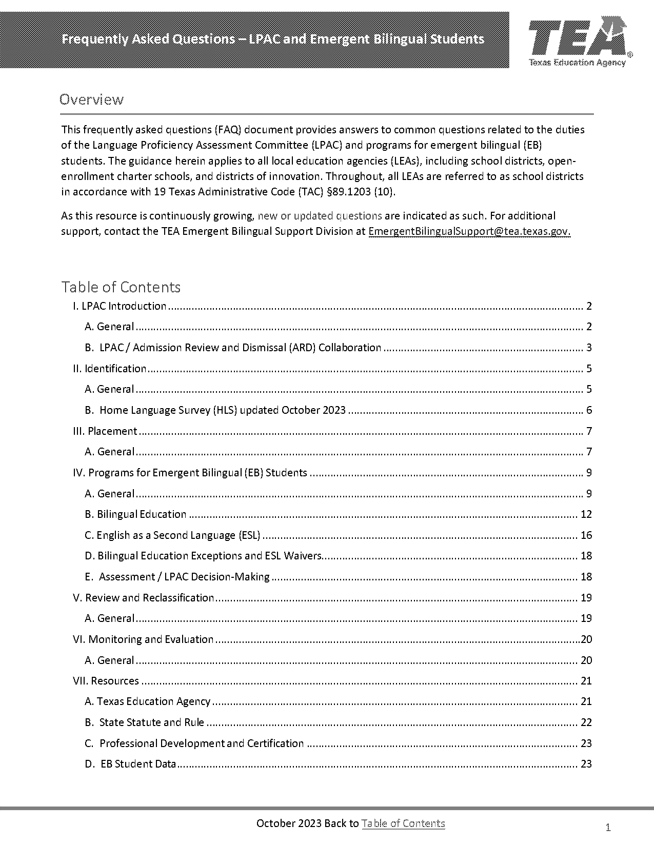 how long does it take to get drc ell report