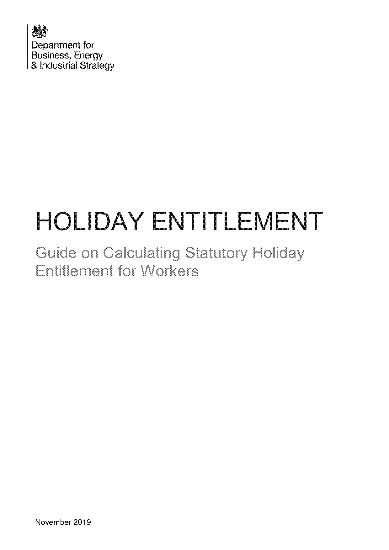 statutory holiday entitlement days