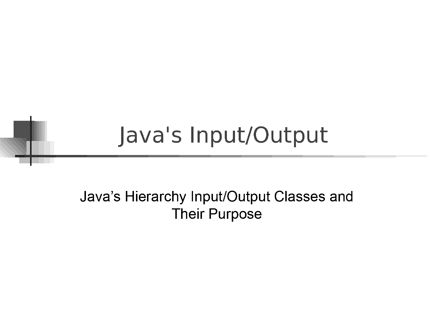 buffered reader and writer in java