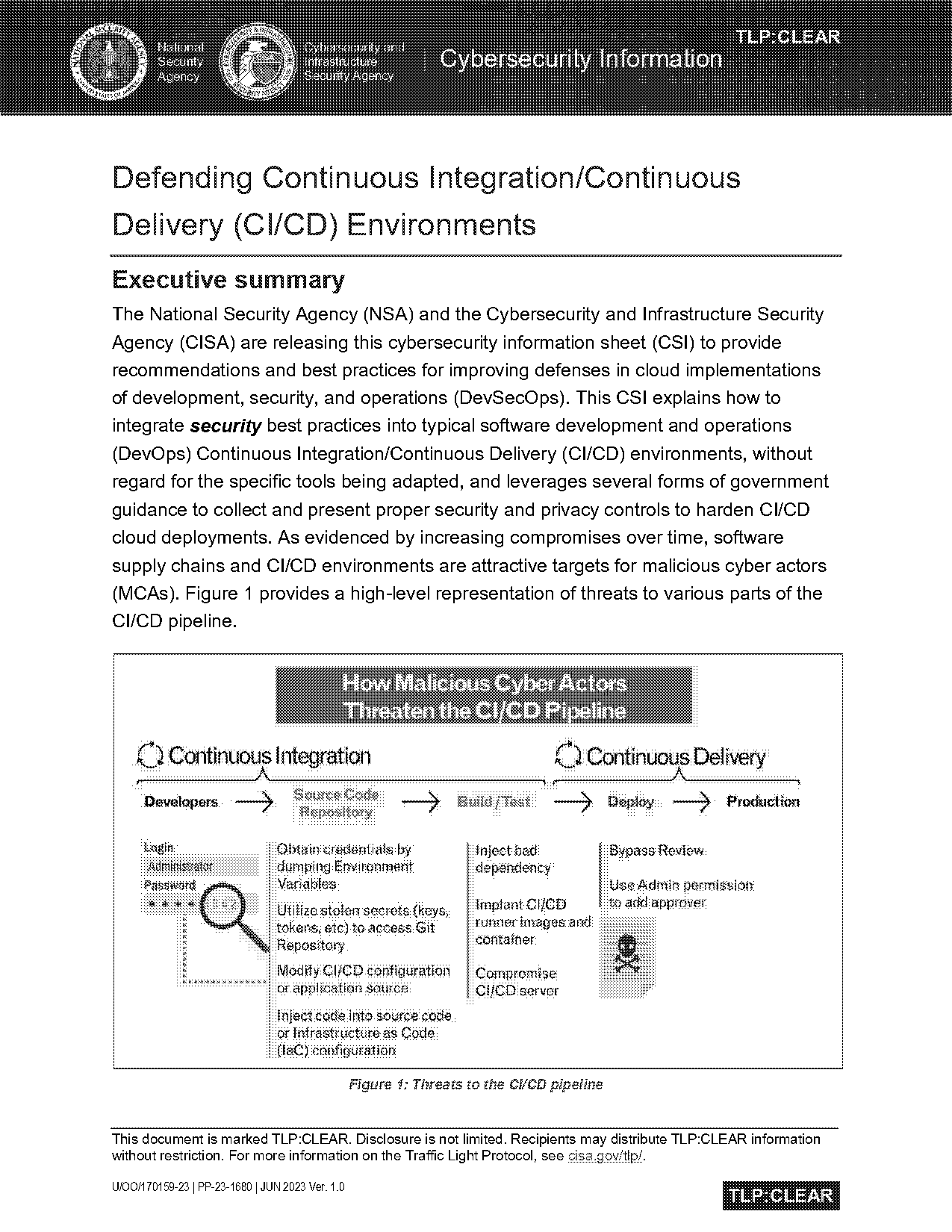 development environments in validation plan