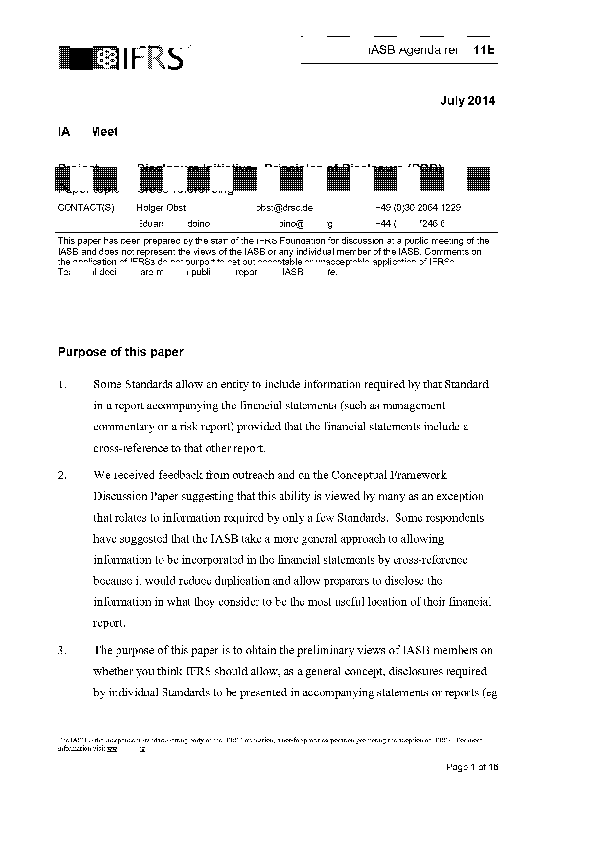 cross reference financial statements