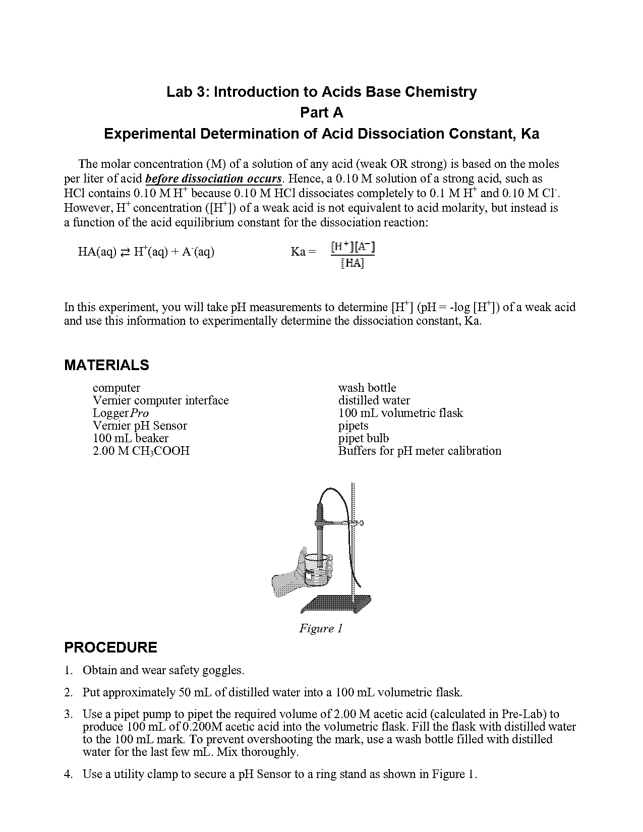 introduction to acids and bases lab report