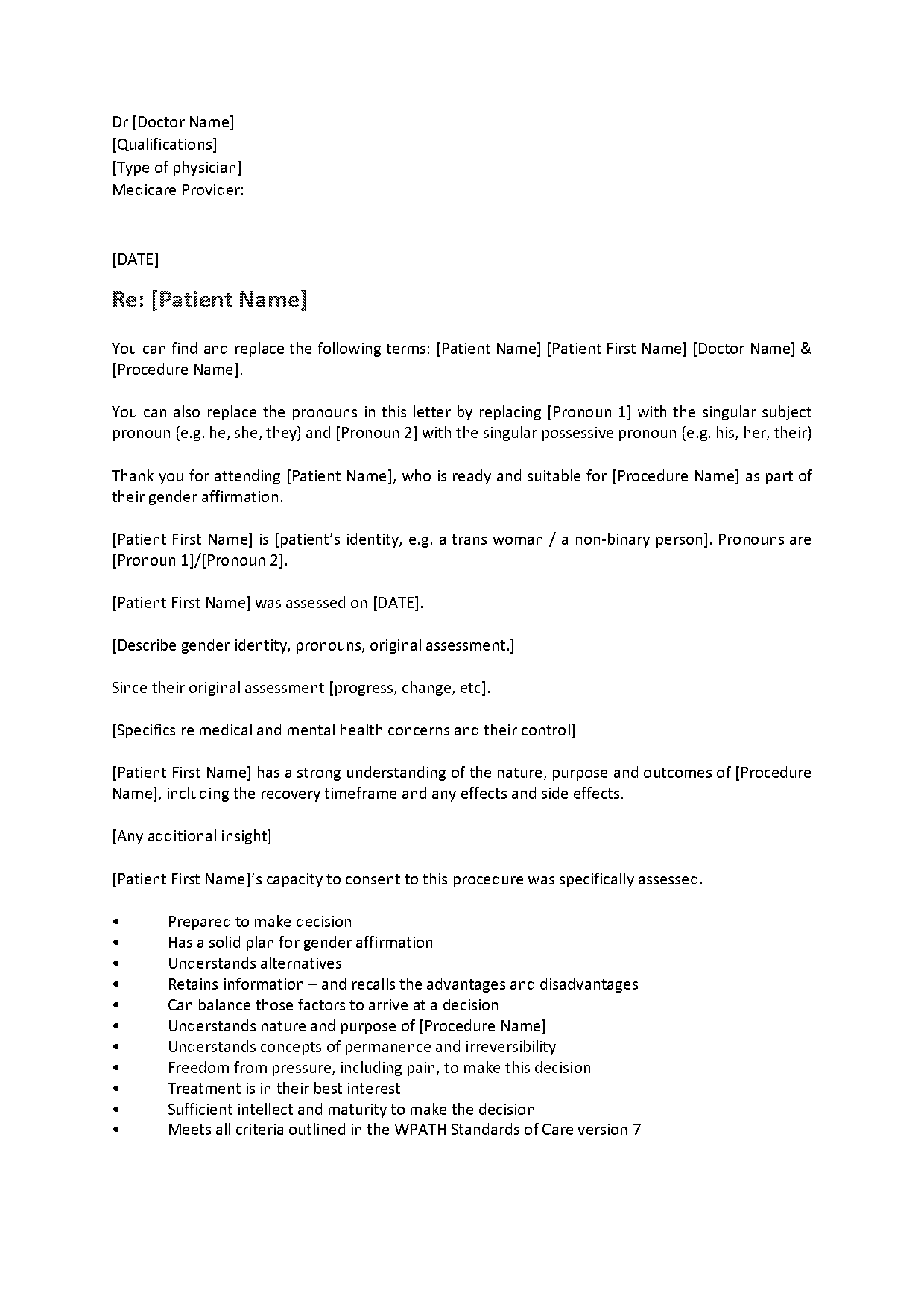 dr to dr thank you for referral letter